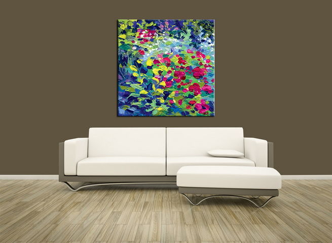 Oil painting vector illustration | Decor Your Walls