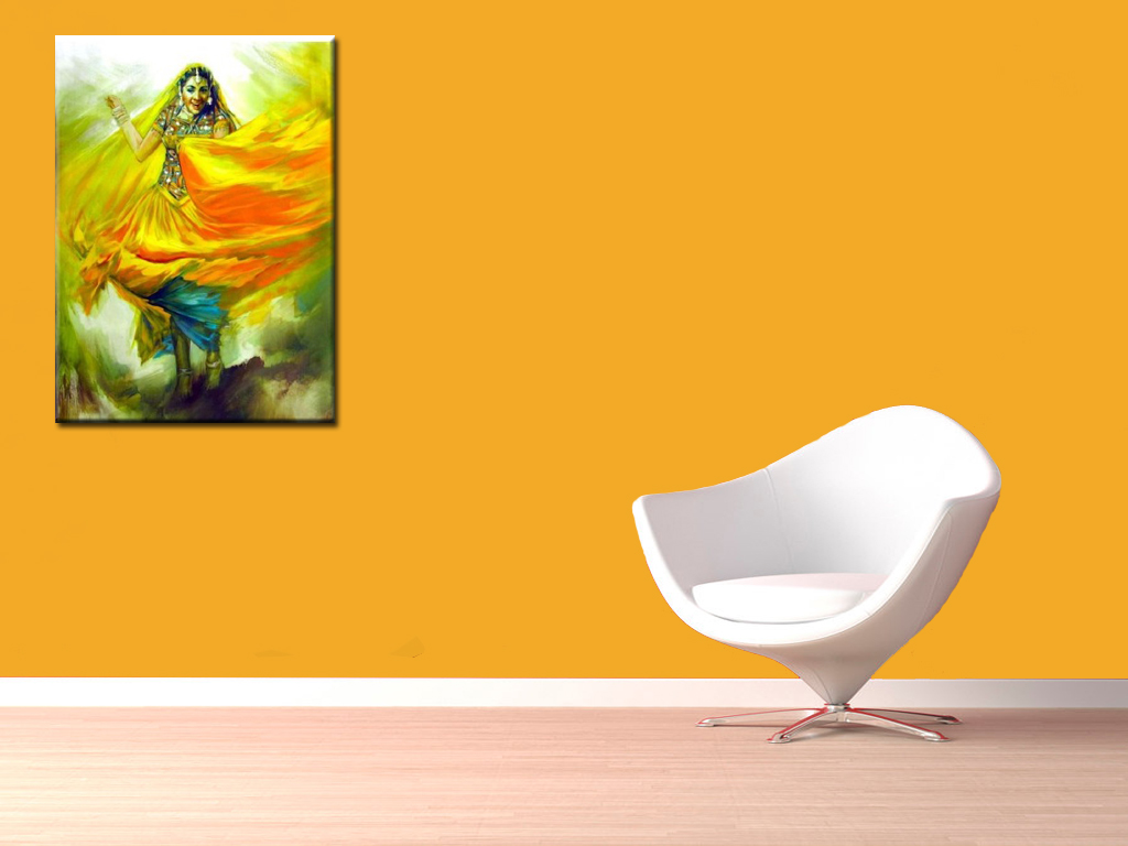 Rajasthani Culture Canvas Painting | Decor Your Walls