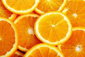 Juicy Oranges Sliced 