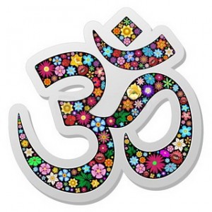 Om Namaste Yoga Symbol