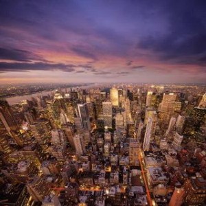 Sunset New York Manhattan