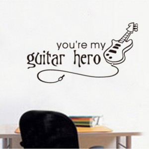 Guitar Hero Sticker