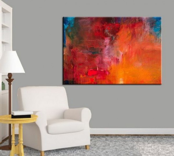 Abstract oil painting background | Decor Your Walls